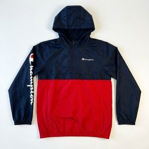 Champion 'Authentic Athleticwear' Colorblock Windbreaker Jacket - Mens XL